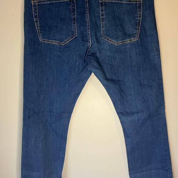NWT! Men's Jachs New York Dark Wash Straight Leg Jean Size 36/34 - Picture 9 of 14